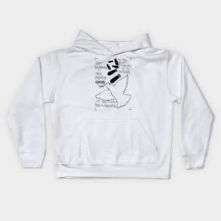 PEACE OR ANNIHILATION Kids Hoodie